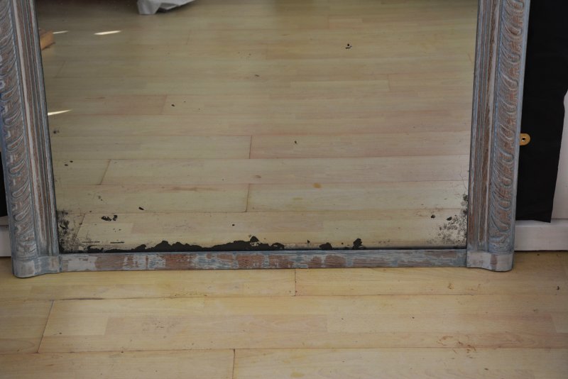 Oak Leaner Mirror Pier Table Mirror H174cm - Image 4